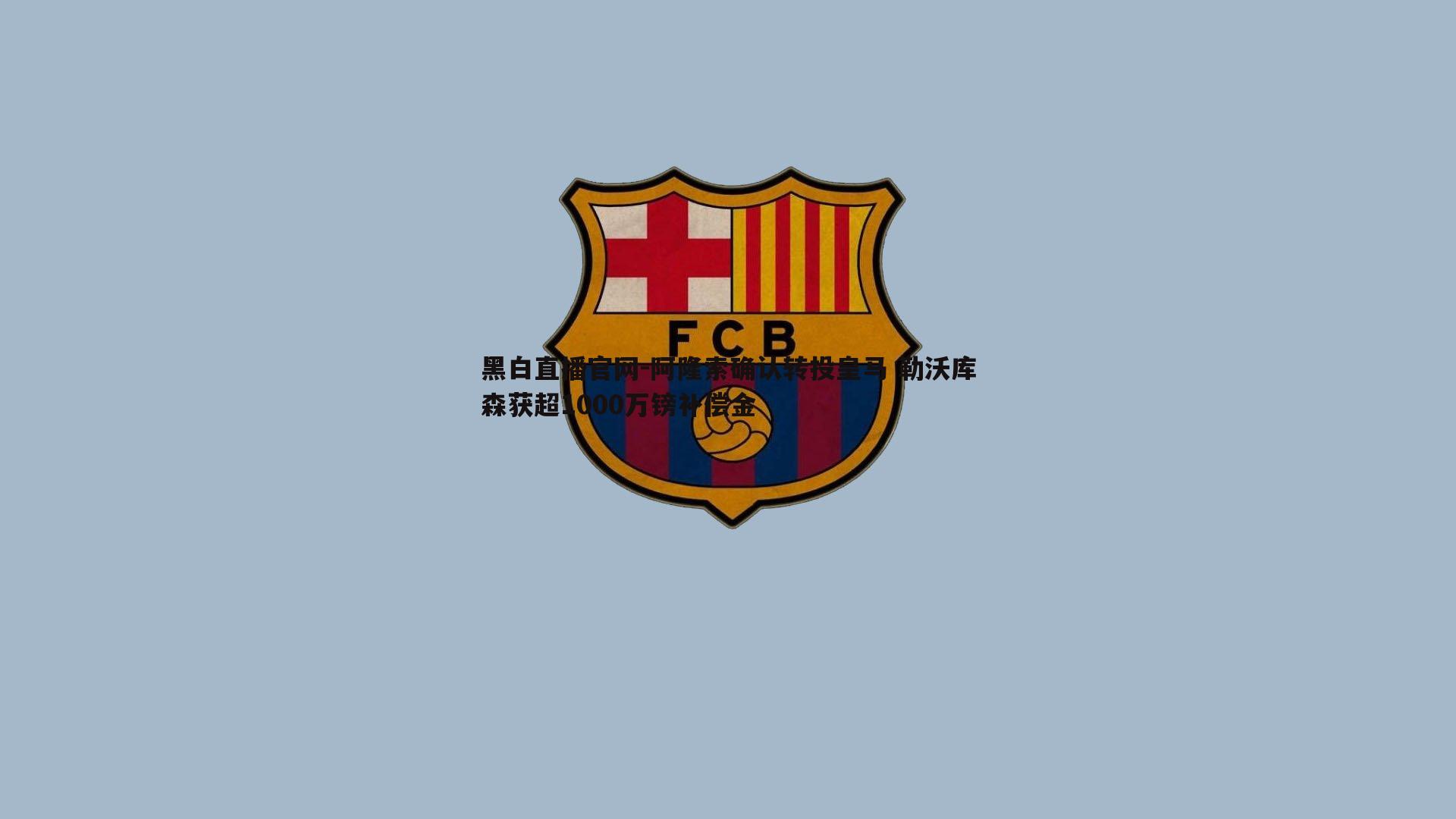 阿隆索确认转投皇马 勒沃库森获超1000万镑补偿金